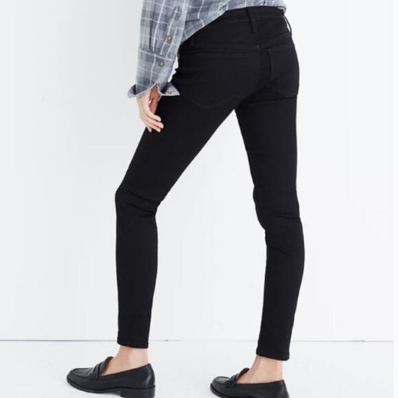 Madewell Maternity Skinny Pull on Denim Jeans Size 32 - Picture 15 of 15